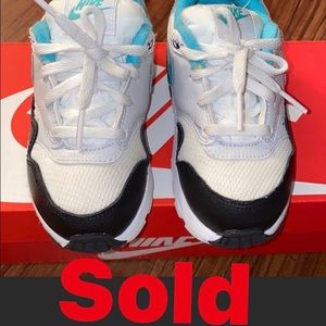 Nike Air Max 1 (TD) white / hyper jade/ platinum